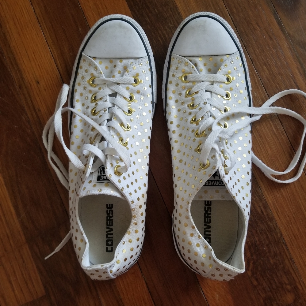 Polka Dot Converse
